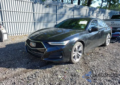 2021 Acura Tlx Advance Package z USA, uszkodzony, nr VIN 19UUB6F66MA010964